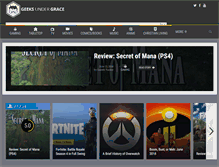 Tablet Screenshot of geeksundergrace.com